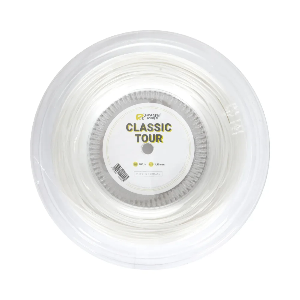 Racket Roots RR Classic Tour Saitenrolle 200m - Weiß
