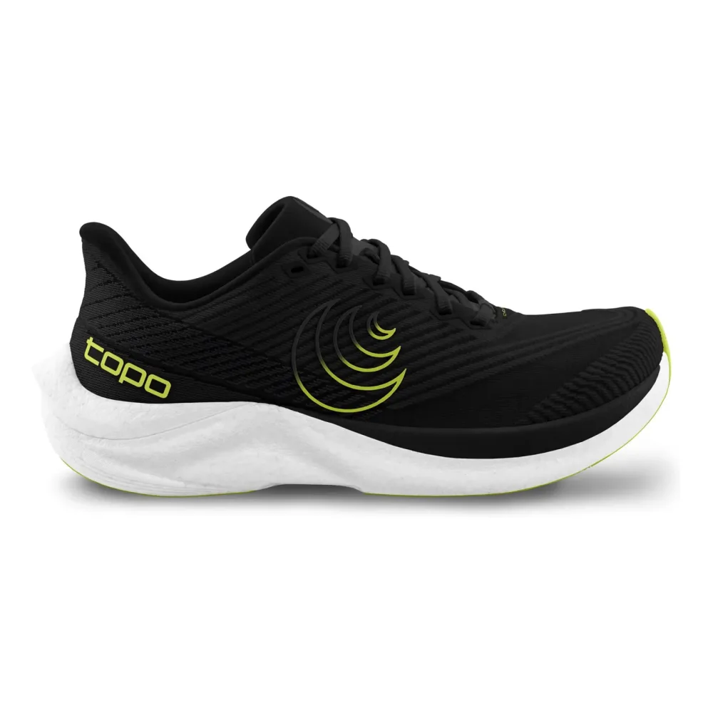 TOPO ATHLETIC Cyclone 3 Wettkampfschuh Herren-Schwarz,Limette