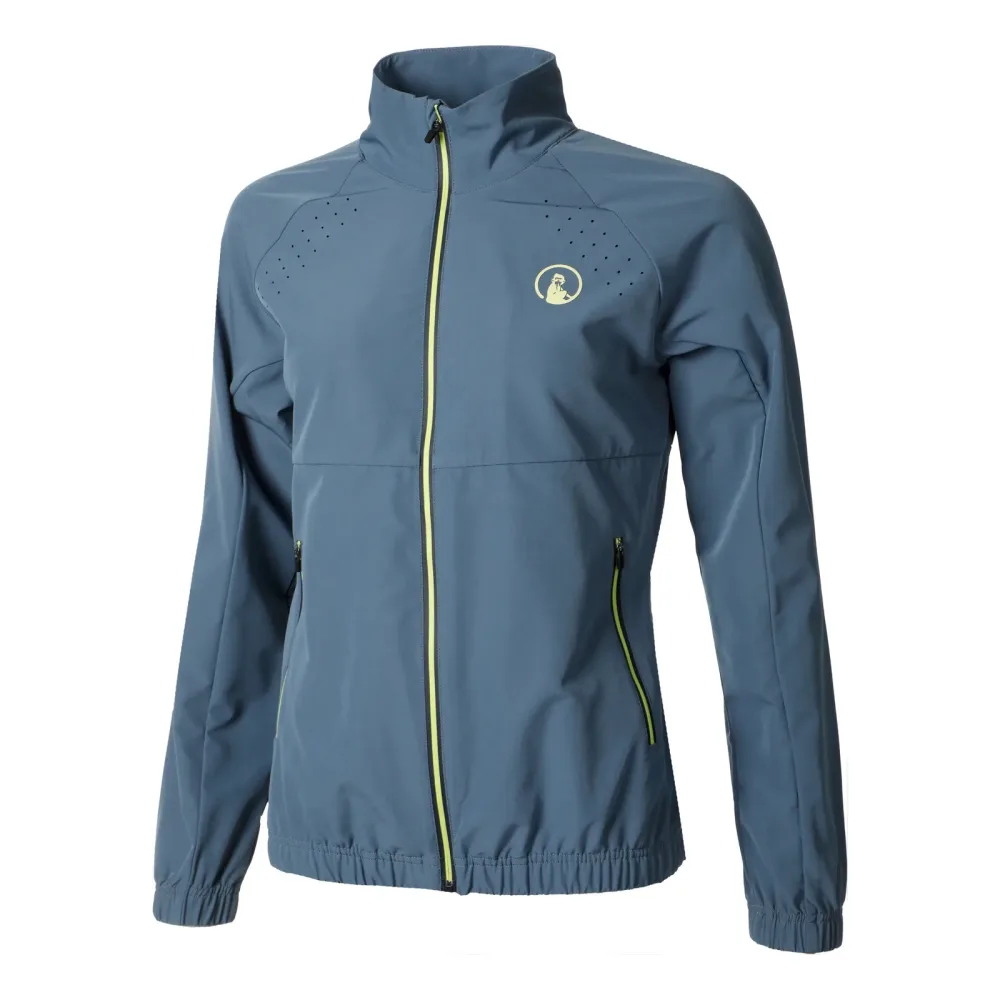 Quiet Please Perspective Return Trainingsjacke Damen - Blau