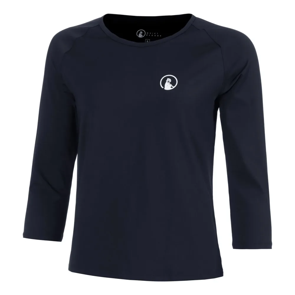 Quiet Please Mixed Longsleeve Damen-Dunkelblau