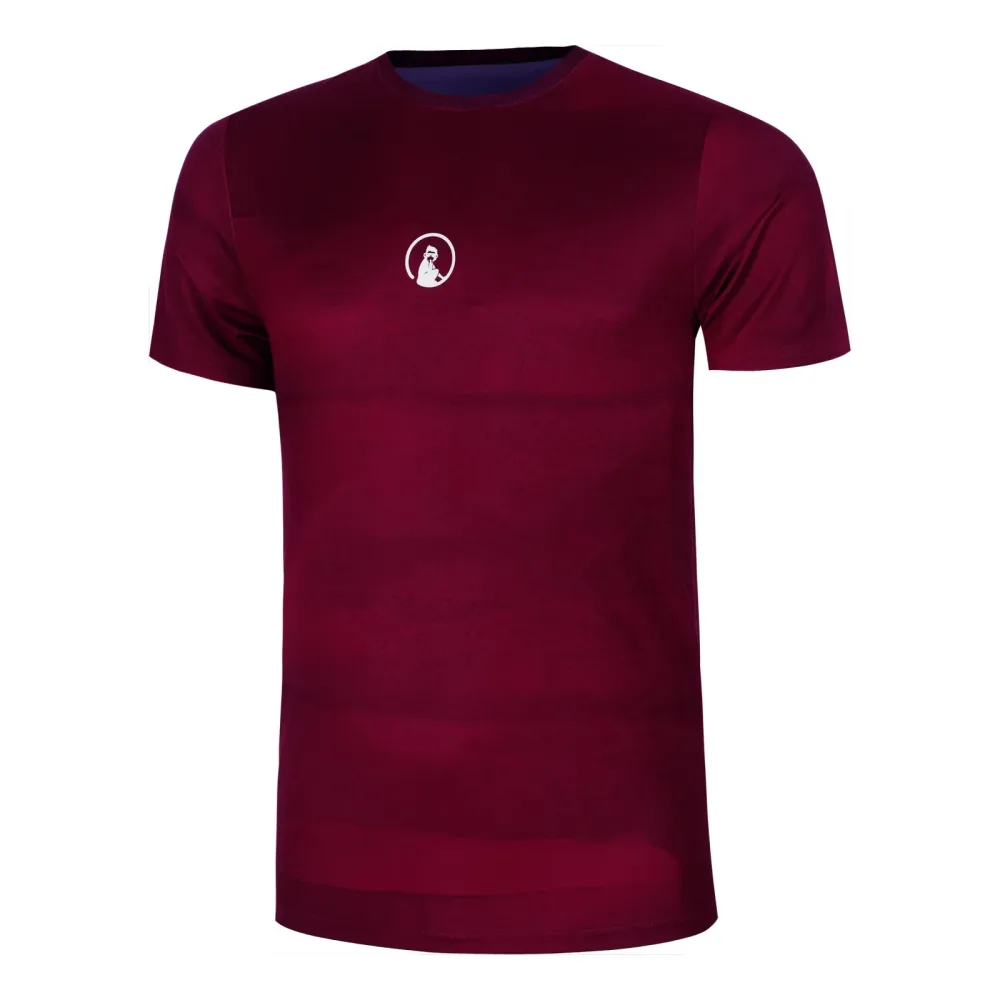 Quiet Please Create Receiver Wipe T - Shirt Herren Weinrot, Weiß