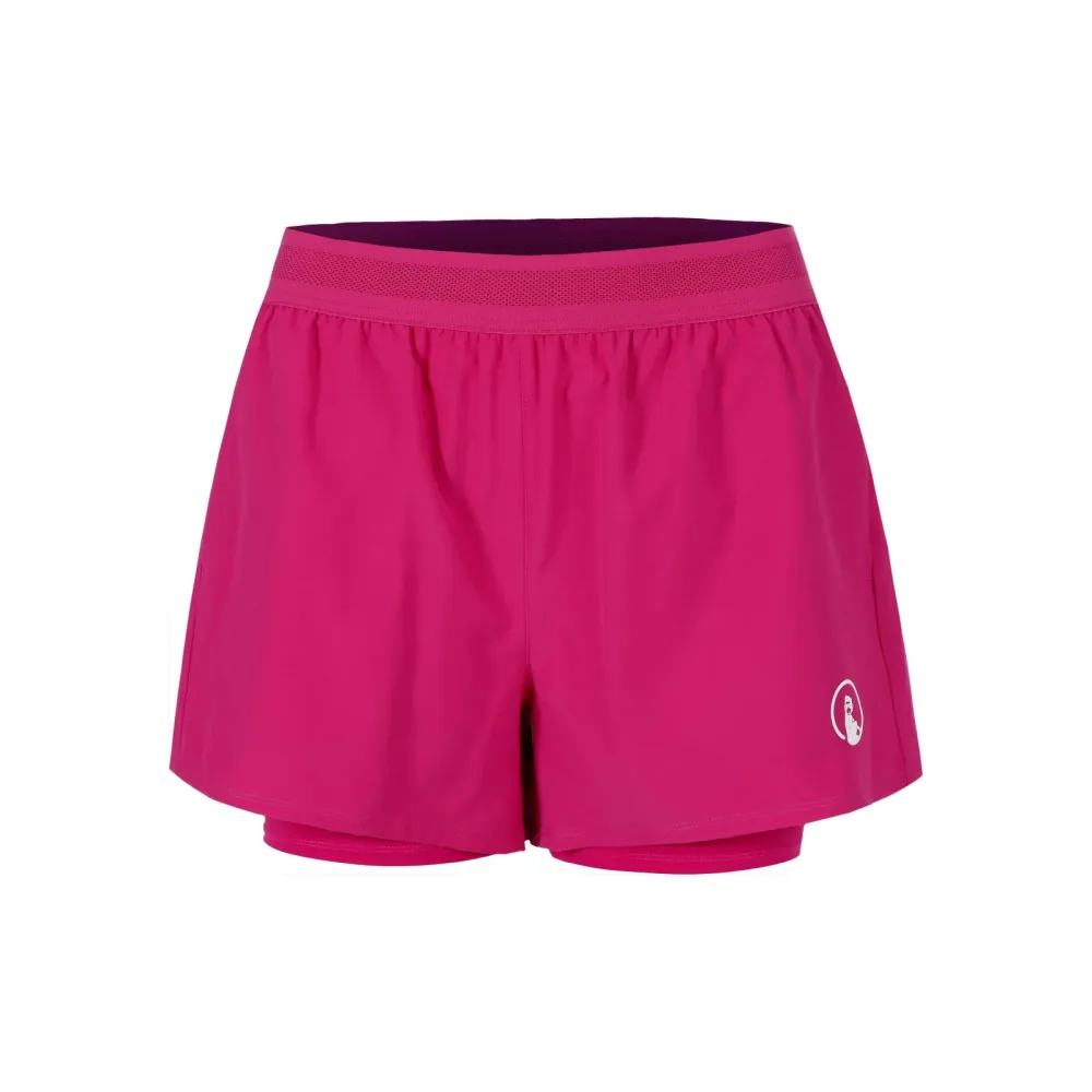 Quiet Please Create Rematch 2in1 Shorts Damen-Pink