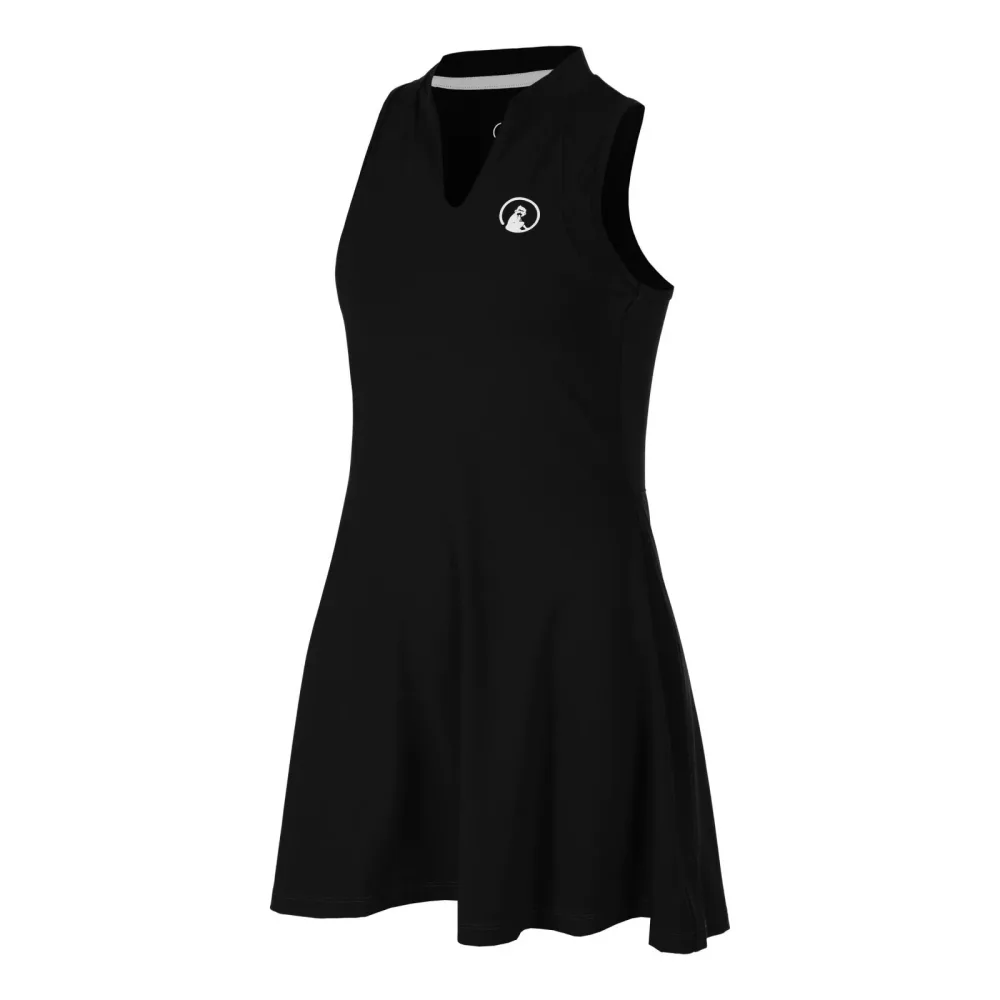 Quiet Please Ace Kleid Damen-Schwarz