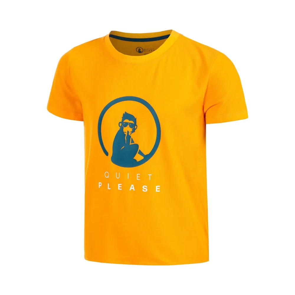 Quiet Please Endlessly Trainings T - Shirt Jungen Orange, Mehrfarbig