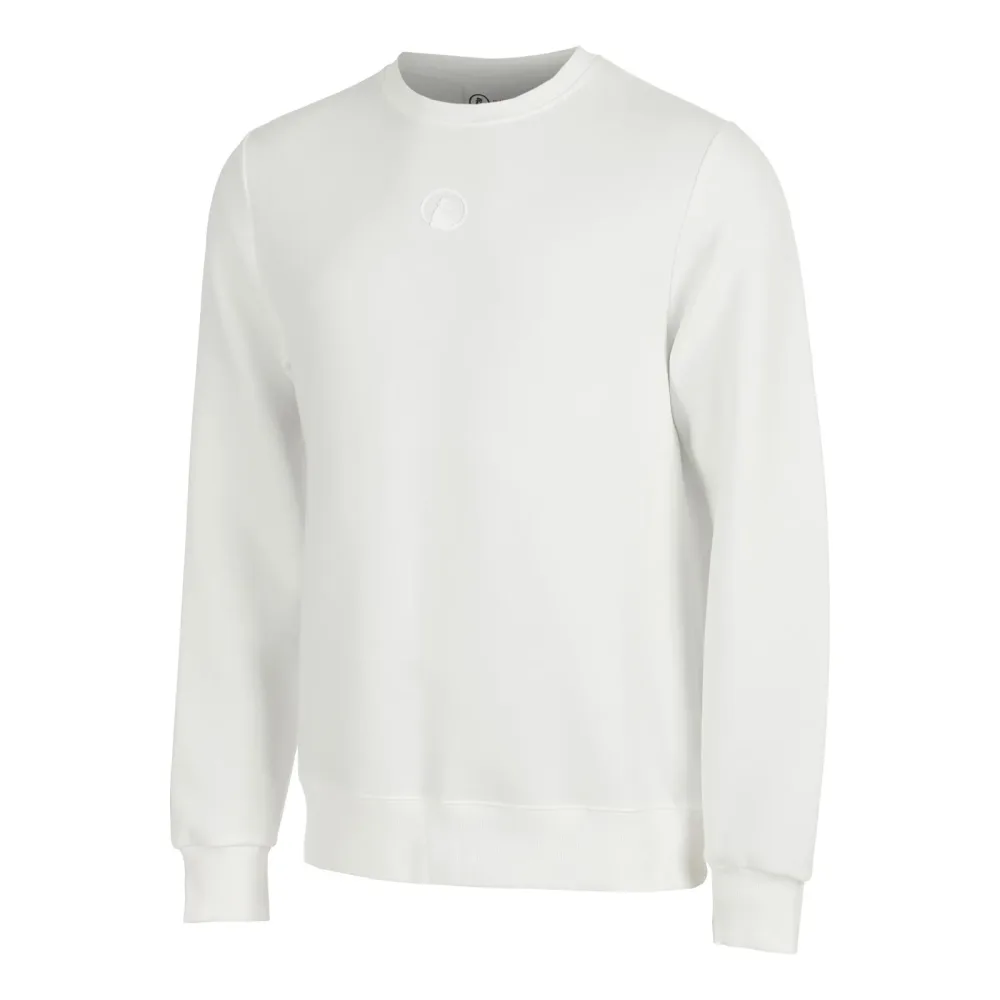 Quiet Please Tonal Core Sweatshirt Herren - creme