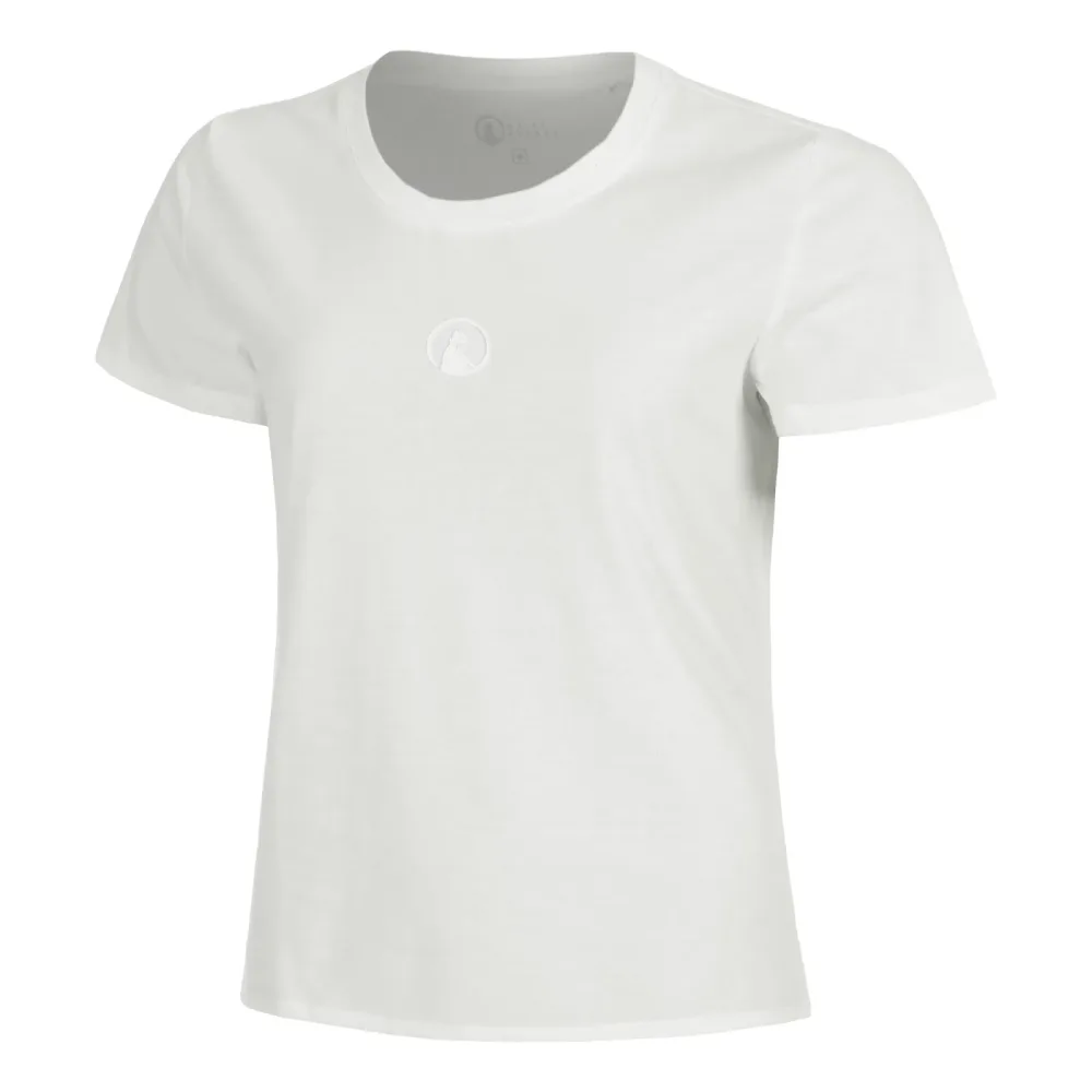 Quiet Please Tonal Core T - Shirt Damen creme