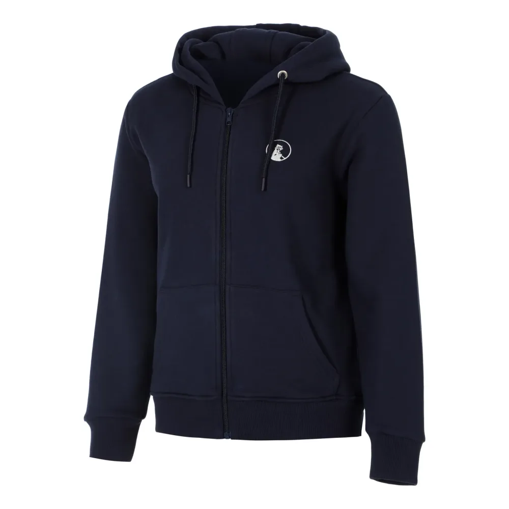 Quiet Please Essential Zip Sweatjacke Damen - dunkelblau