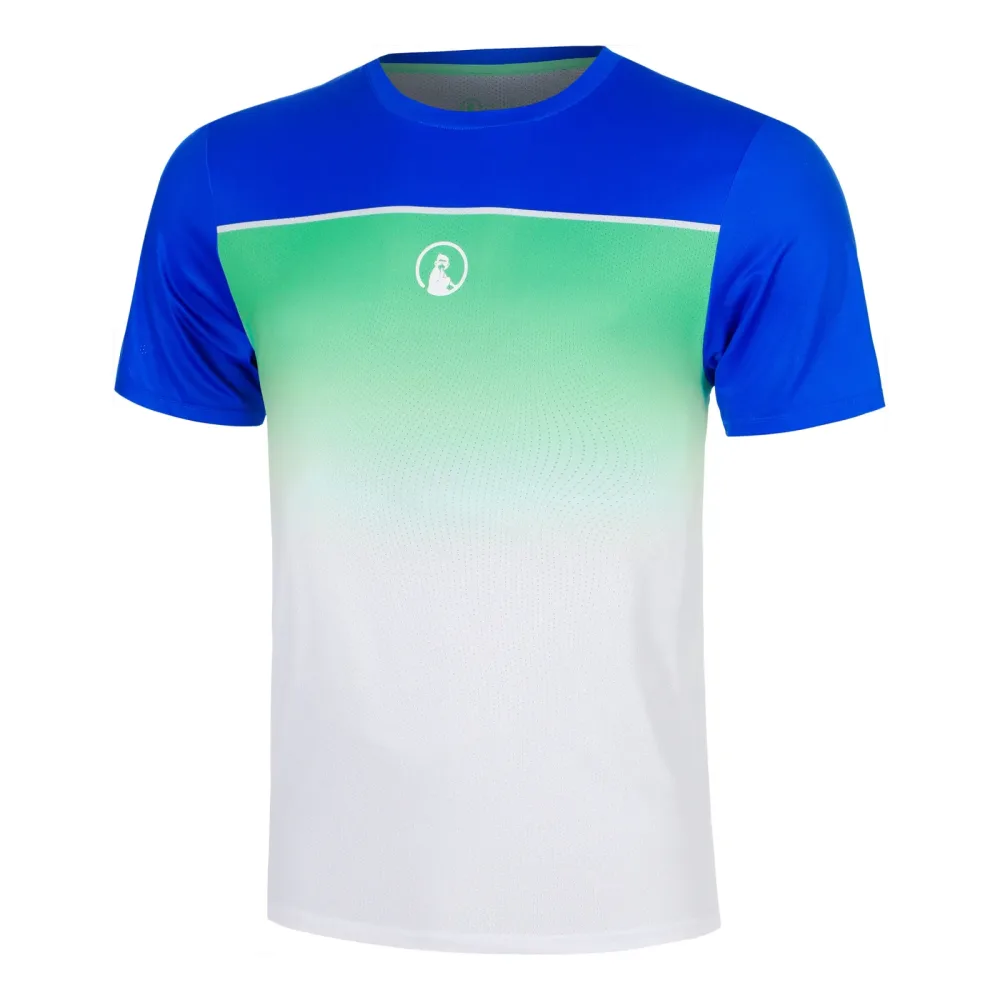 Quiet Please Joy Receiver Faded T-Shirt Herren - blau, weiß