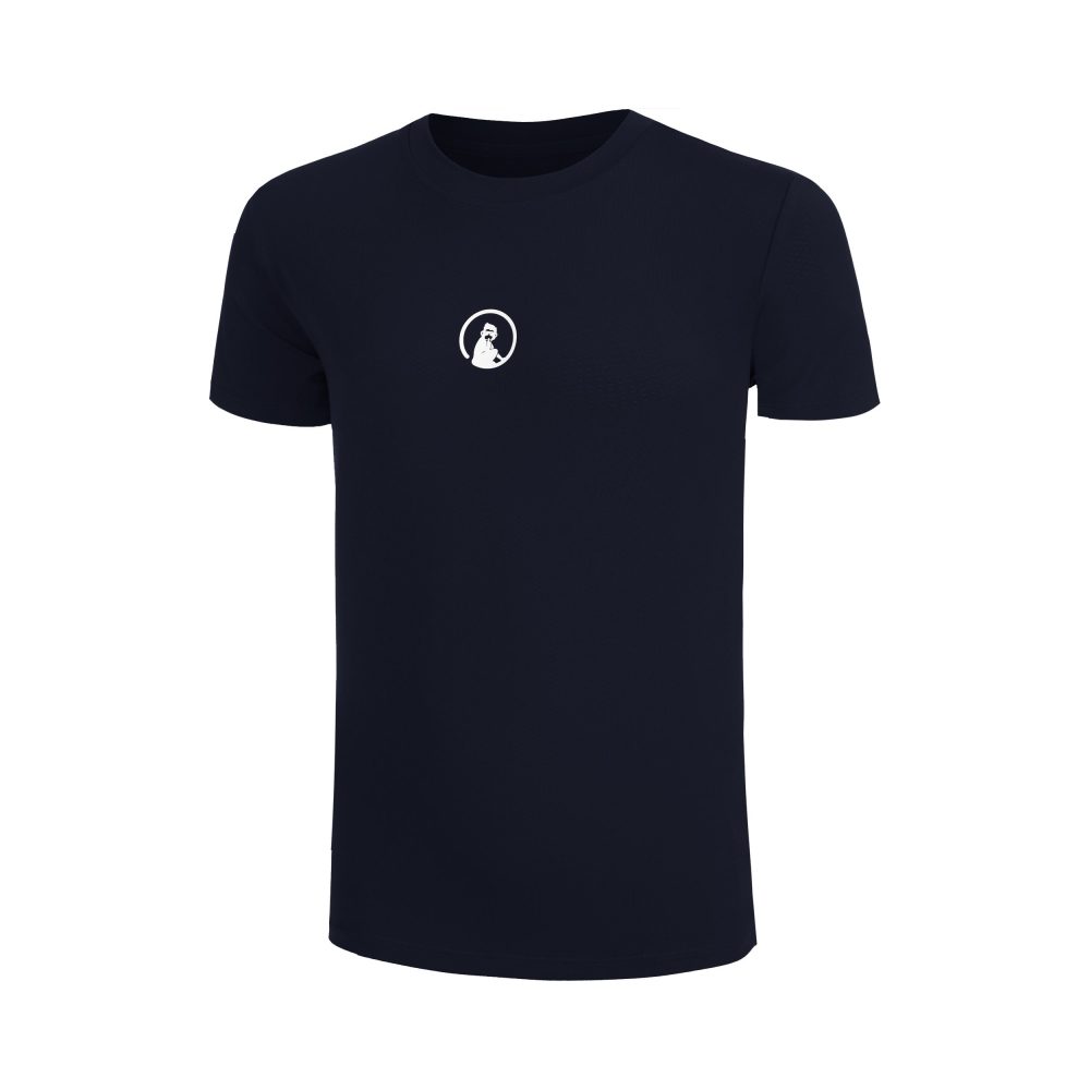 Quiet Please Receiver T - Shirt Jungen Dunkelblau, Weiß