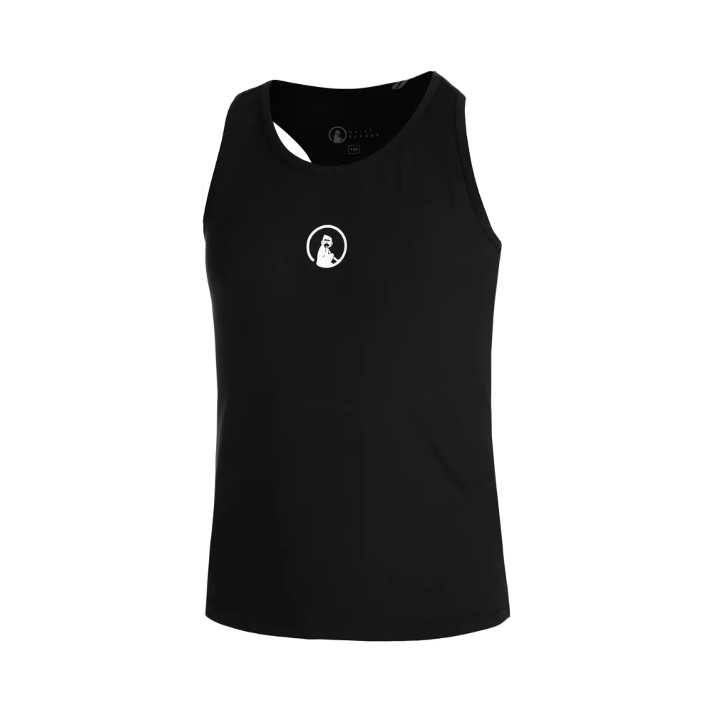 Quiet Please Racerback Tank - Top Mädchen Schwarz, Weiß
