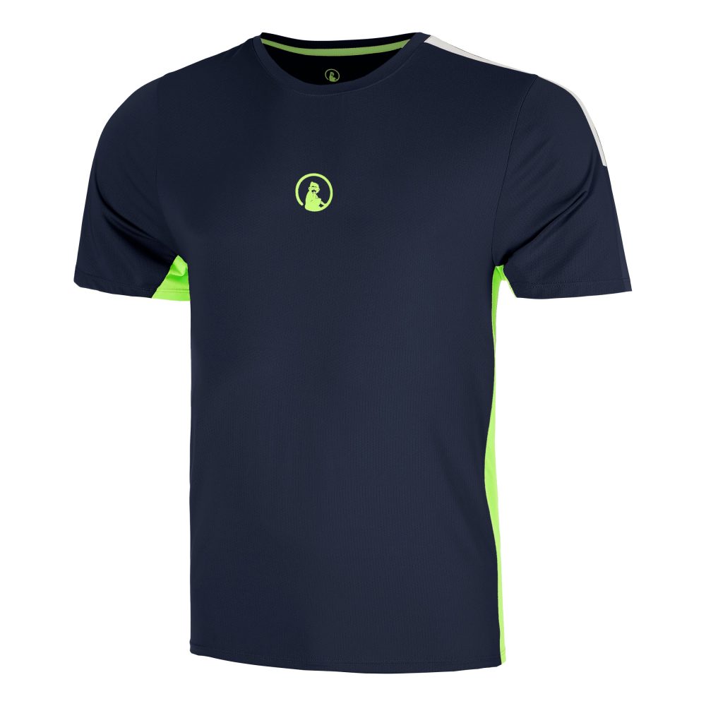 Quiet Please Wild Receiver Verti T - Shirt Herren Dunkelblau, Mehrfarbig