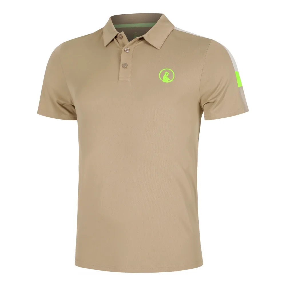 Quiet Please Wild Tournament Hori Polo Herren - Beige, Mehrfarbig