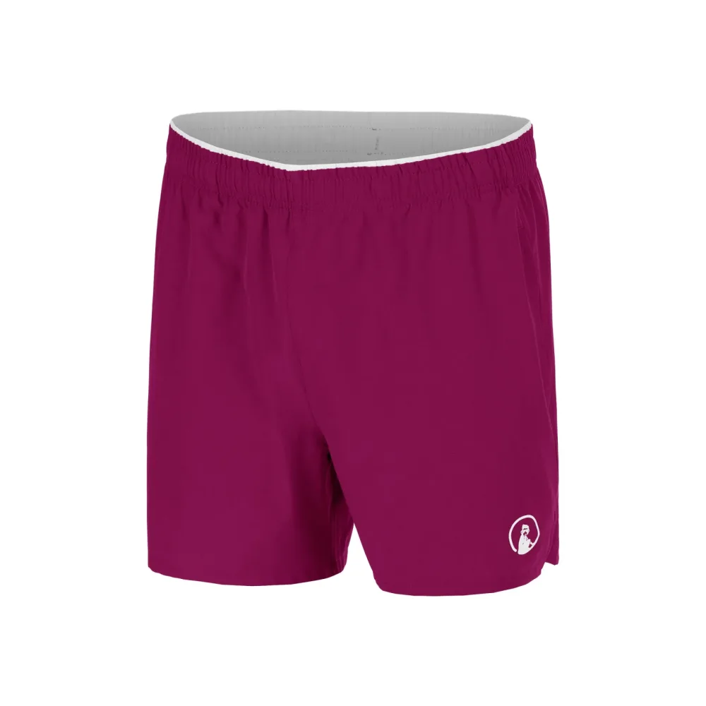 Quiet Please Smash Shorts Jungen-berry, weiß
