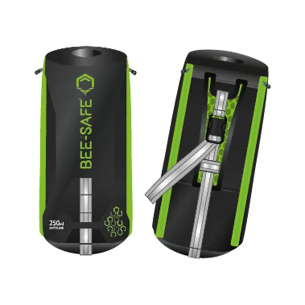 Bee-Safe Handbag (excl. 250 Ml) Laufgürtel-Schwarz,Limette