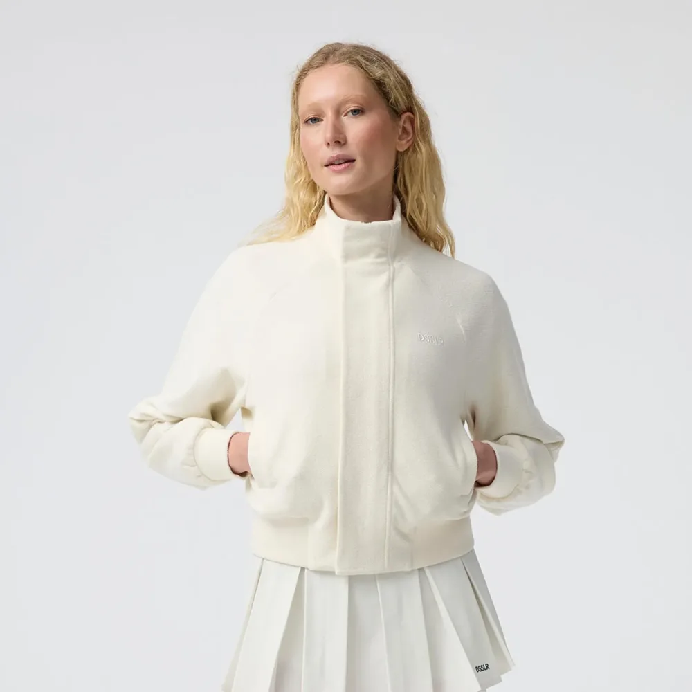 DSSLR Walk On Court Sweatjacke Damen - Creme