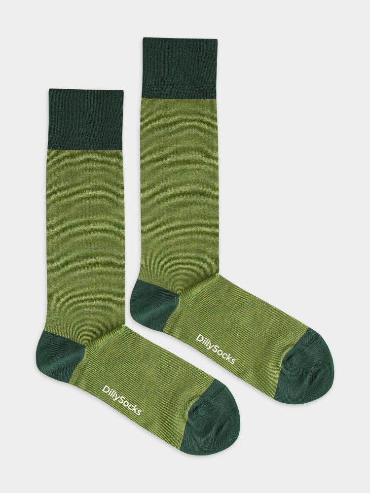 - Herrensocken in Grün mit GrafischMotiv/Muster
