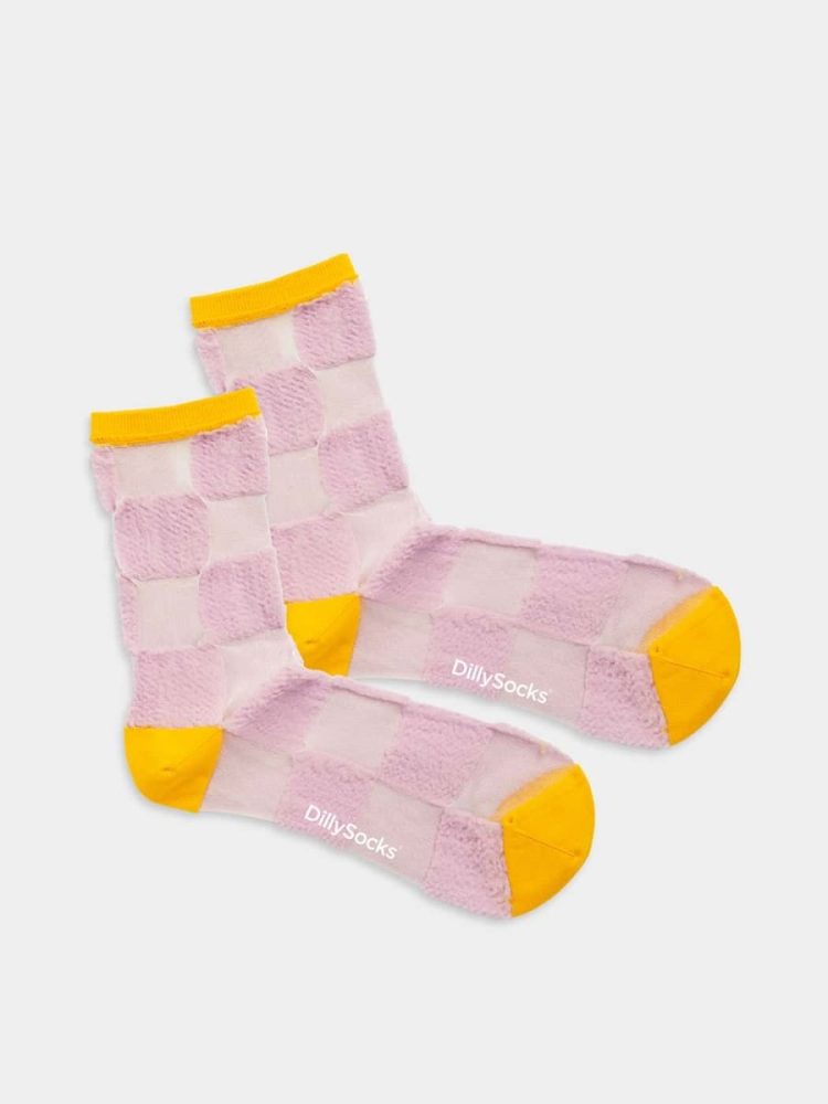 - Premium Damensocken Rosy Transdulescence Bunte Lustige Socken | Geschenk Bio-Baumwolle | 35-38 Rosa