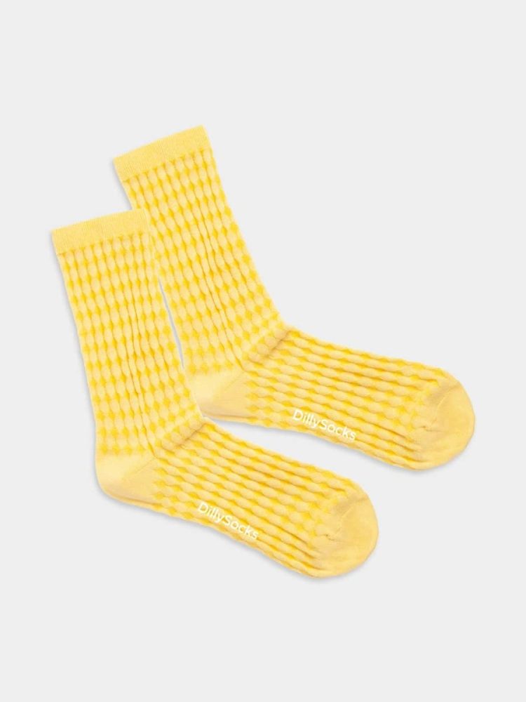 - Premium Damensocken Sun Devotee Bunte Lustige Socken | Geschenk Bio-Baumwolle | 35-38 Gelb