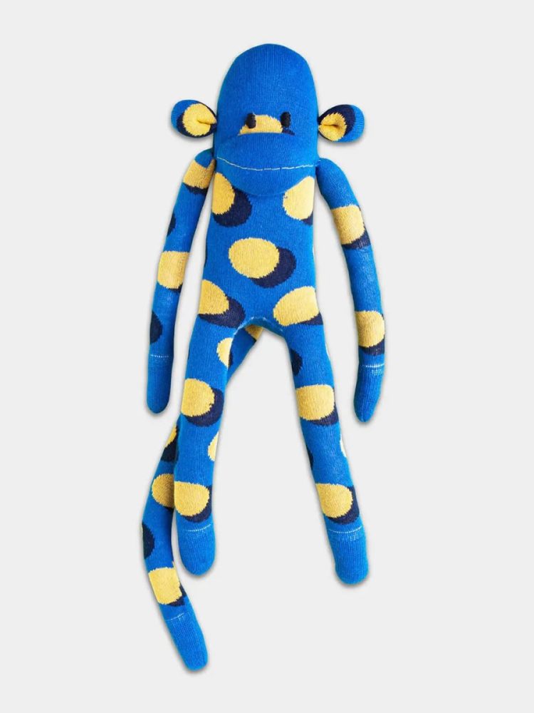- Kuscheltiere in Blau mit Punkte & StreifenMotiv/Muster