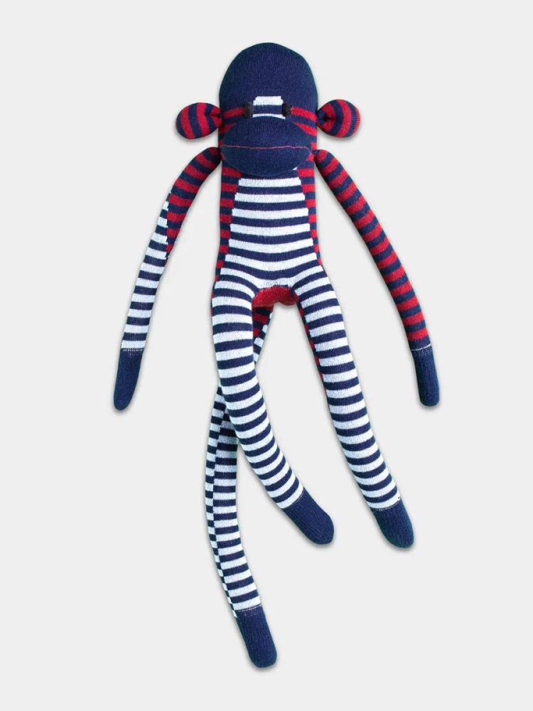 - Kuscheltiere in Blau mit Punkte & StreifenMotiv/Muster