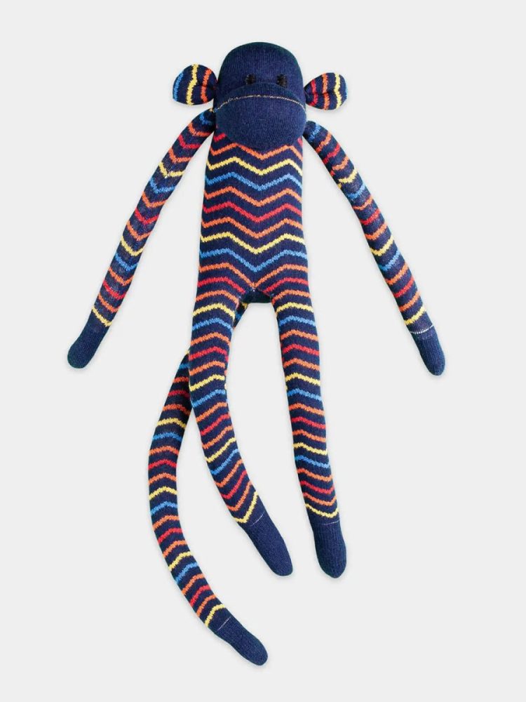 - Kuscheltiere in Blau mit Punkte & StreifenMotiv/Muster