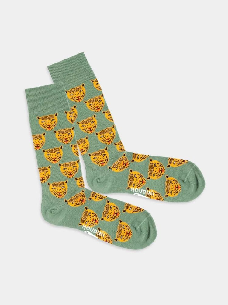 - Socken in Türkismit Tiere Tier Motiv/Muster