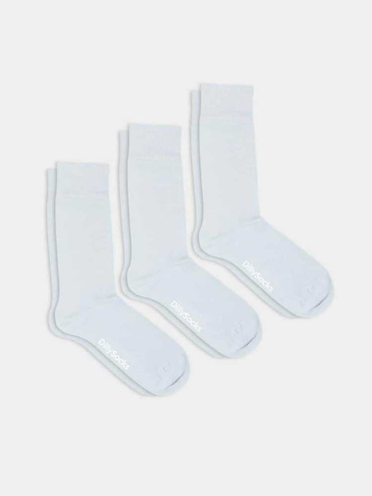 - Socken-Sets in Blau Türkis mit Einfarbig Uni Motiv/Muster