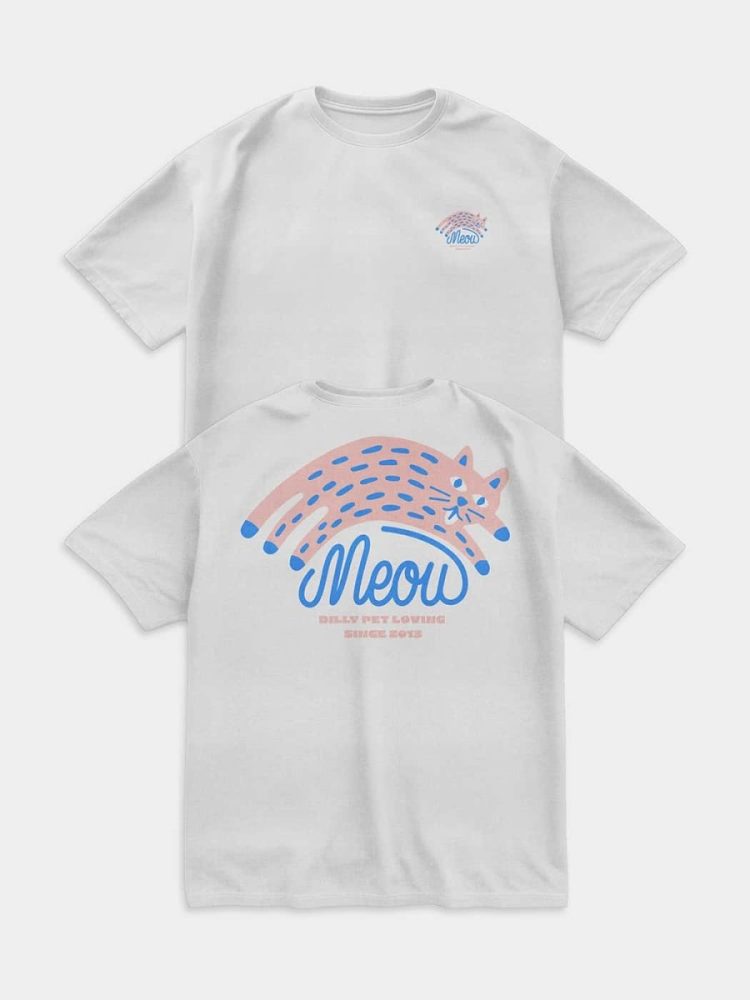 - Unisex Oversized T-Shirt „Meow