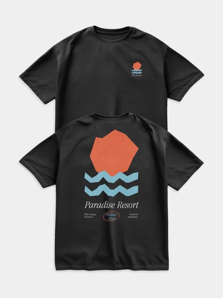 - Unisex Oversized T-Shirt „Paradise Resort