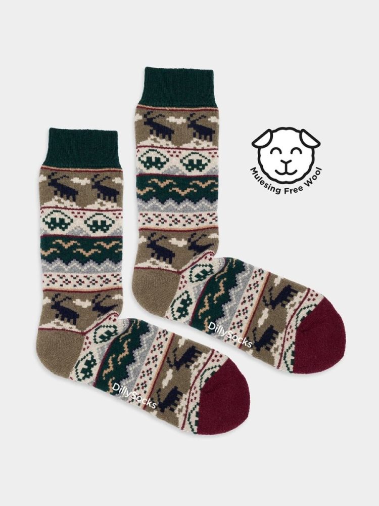- Wollsocken Damen Cozy Tuomas | Warme Socken mit Wolle und Kaschmir als Geschenk | Mehrfarbig 36-40