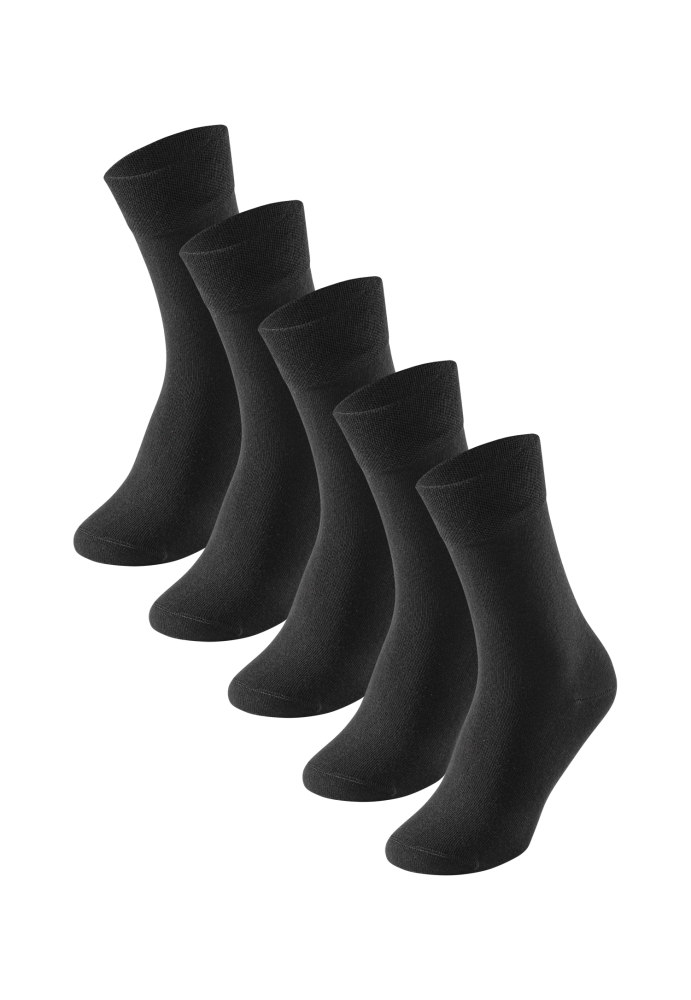 Schiesser Socken Herren 5er-Pack Bunt - Bluebird für Herren, Größe 43/46, 77 % Baumwolle, 22 % Polyamid, 1 % Elasthan