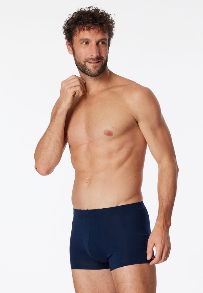 Schiesser - Shorts Essentials, für Herren, Blau, Größe M