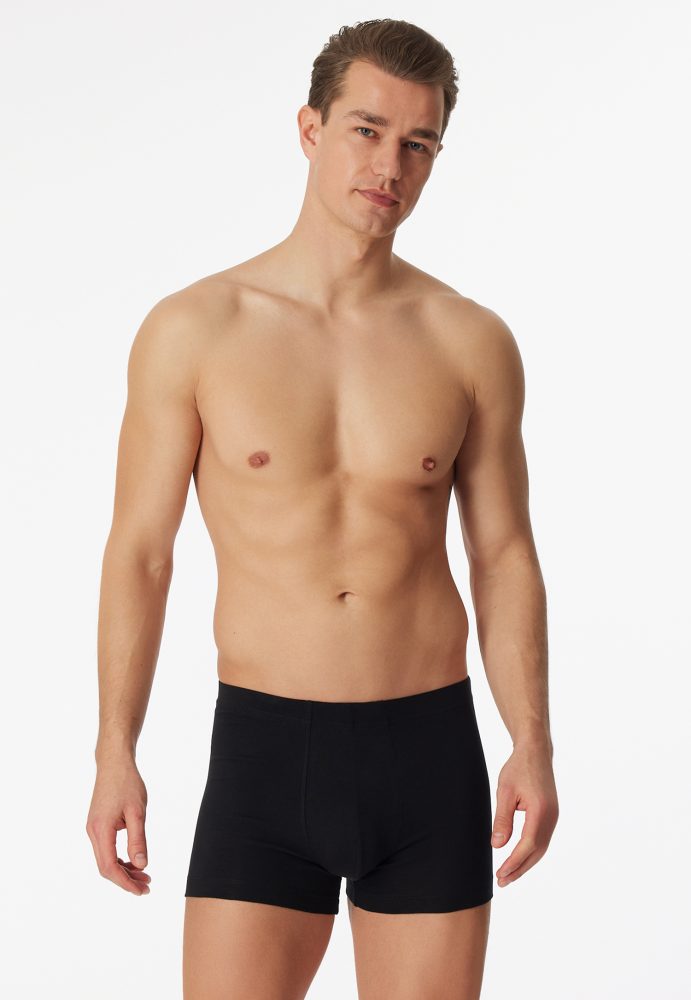 Schiesser Enge Boxershorts 3er-Pack Schwarz - 95/5 für Herren, Größe 3XL, 95 % Baumwolle, 5 % Elasthan
