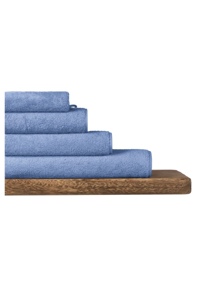 Schiesser Waschlappen Blau - SCHIESSER Home, Größe 16*22, 100 % Baumwolle