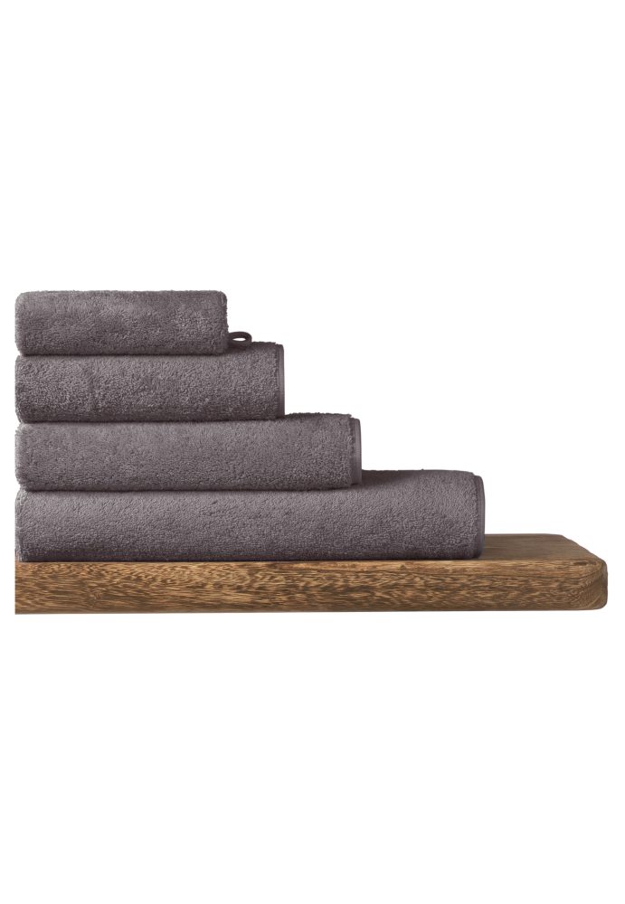 Schiesser Waschlappen Anthrazit - SCHIESSER Home, Größe 16*22, 100 % Baumwolle