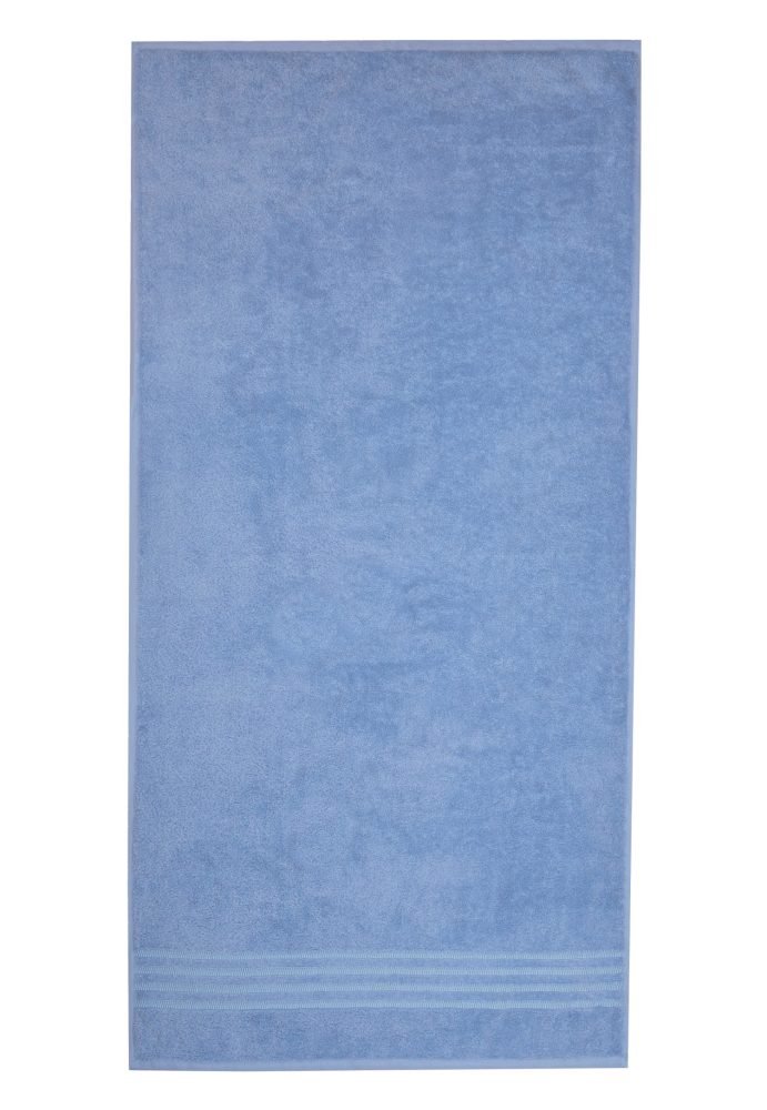 Schiesser Duschtuch 70x140 cm Blau - SCHIESSER Home, Größe 70*140, 100 % Baumwolle