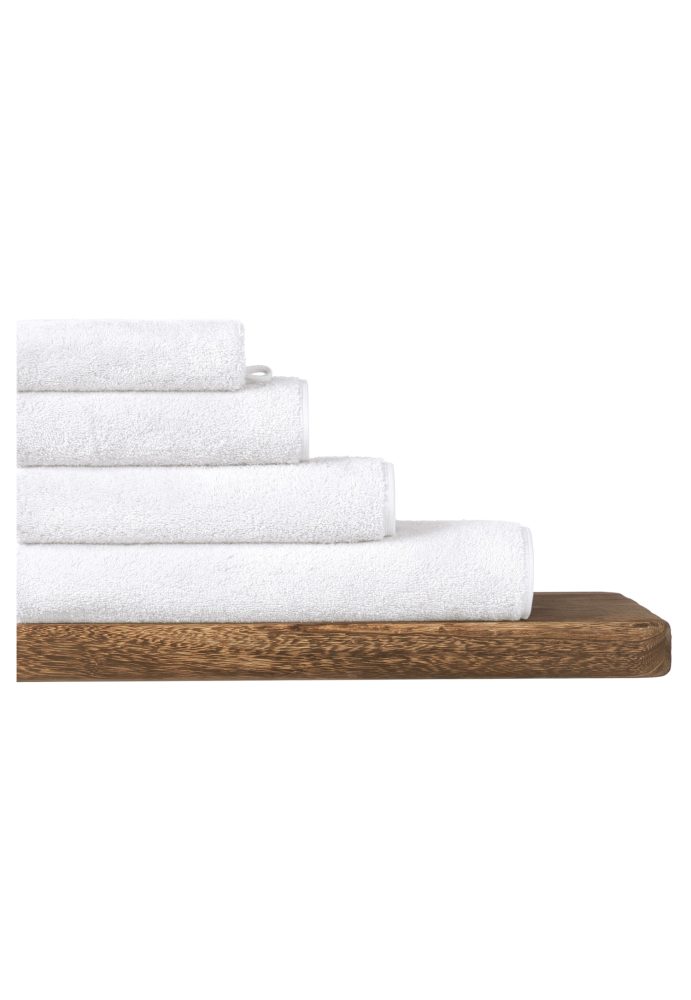 Schiesser Duschtuch 70x140 cm Weiss - SCHIESSER Home, Größe 70*140, 100 % Baumwolle