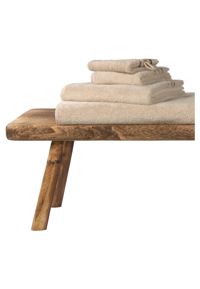 Schiesser Duschtuch 70x140 cm Beige - SCHIESSER Home, Größe 70*140, 100 % Baumwolle