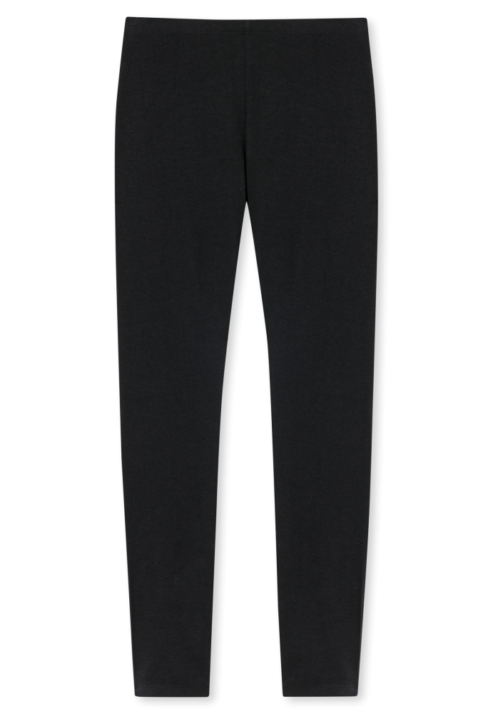Schiesser Leggings Schwarz - Fresh Vibe für Mädchen, Größe L, 50 % Baumwolle, 5 % Elasthan, 45 % Modal