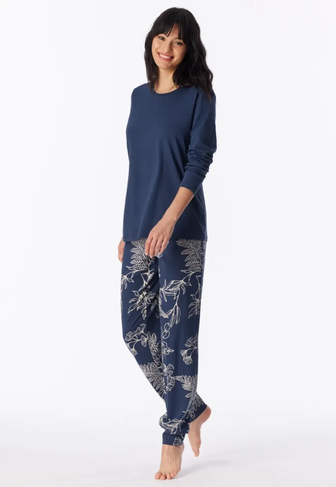 Schiesser Single-Jersey Damen-Schlafanzug