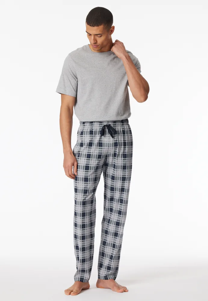 Schiesser -  Pyjamahose Mix + Relax, für Herren, Grau, Größe 56