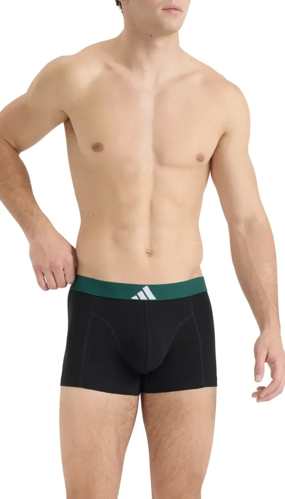 Schiesser Enge Boxershorts Bunt  ADIDAS für Herren, Größe M, 95 % Baumwolle, 5 % Elasthan