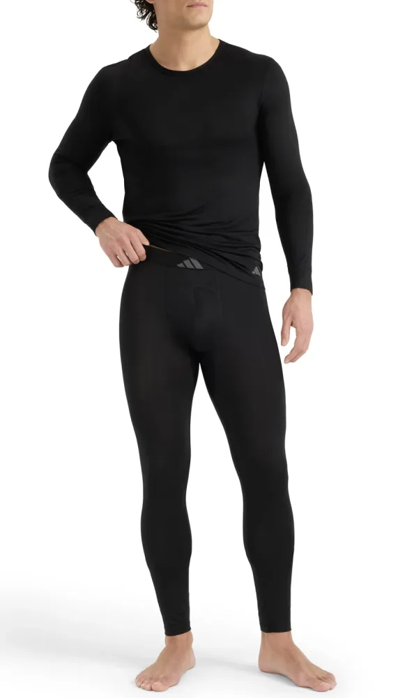 Schiesser Shirt Schwarz - ADIDAS für Herren, Größe XXL, 9 % Elasthan, 45 % Polyacryl, 35 % Polyester, 11 % Bambus