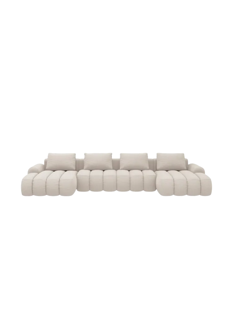 5-Sitzer Design Panorama-Sofa 