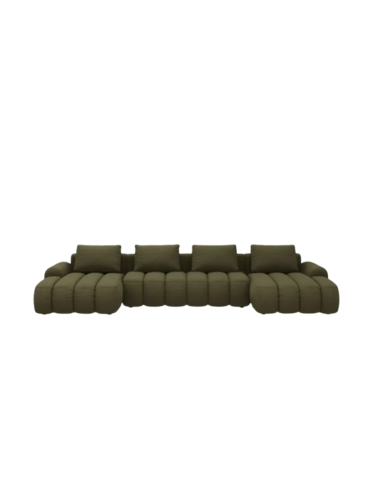 5-Sitzer Design Panorama-Sofa 