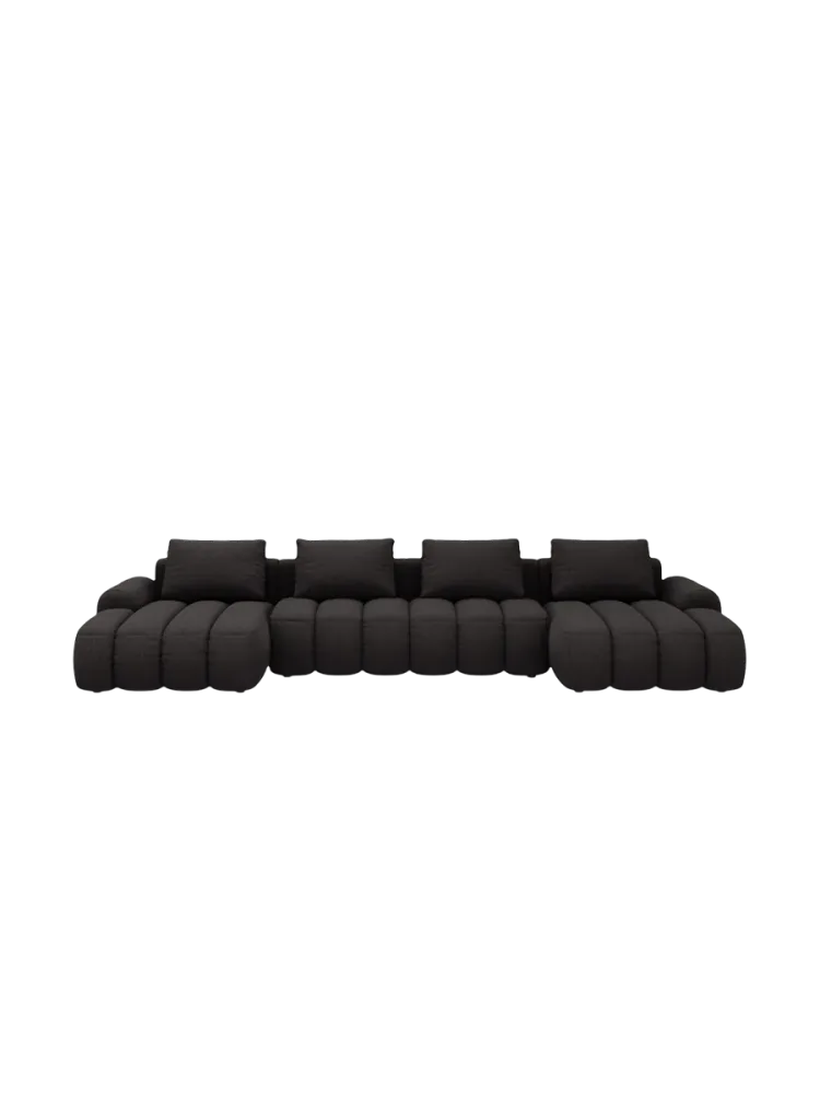 5-Sitzer Design Panorama-Sofa 