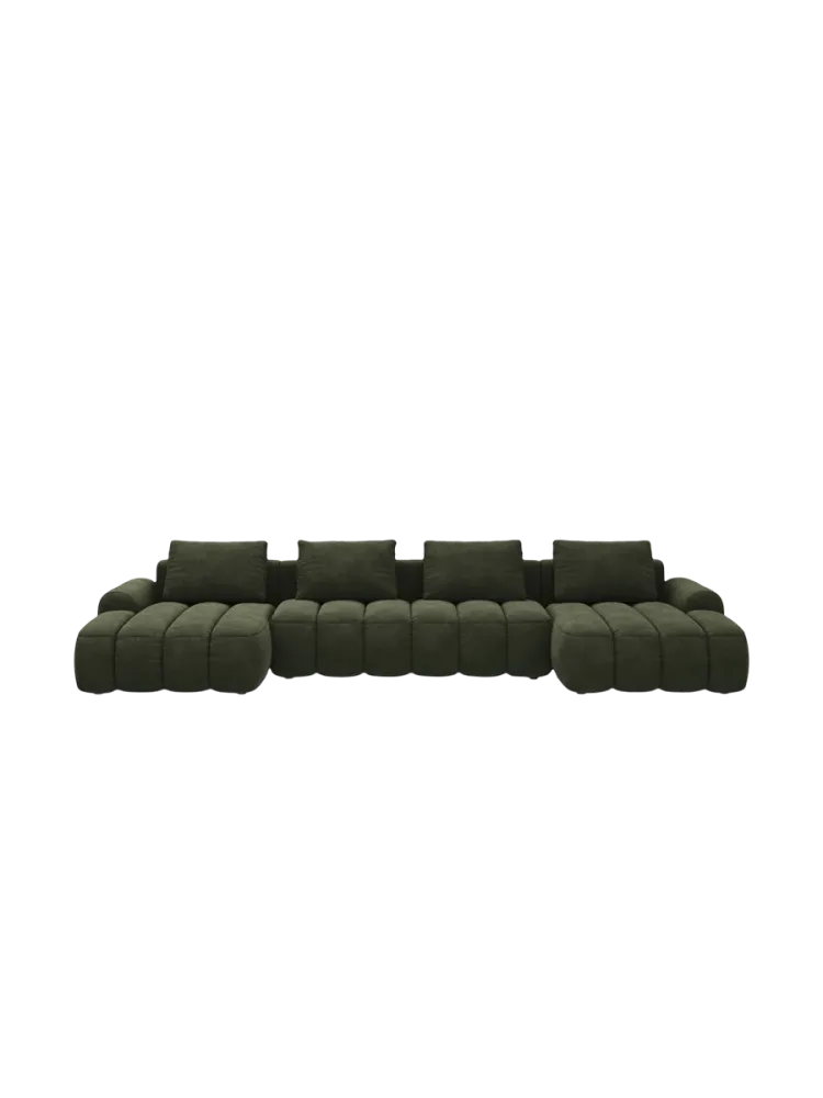 5-Sitzer Design Panorama-Sofa 