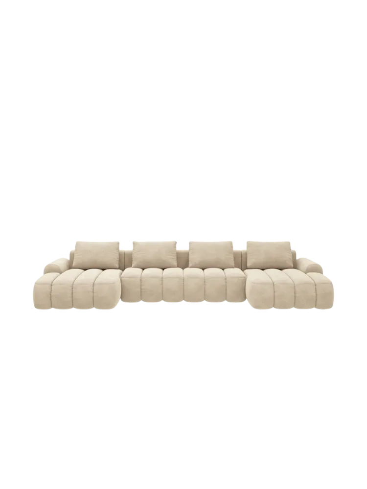 5-Sitzer Design Panorama-Sofa 