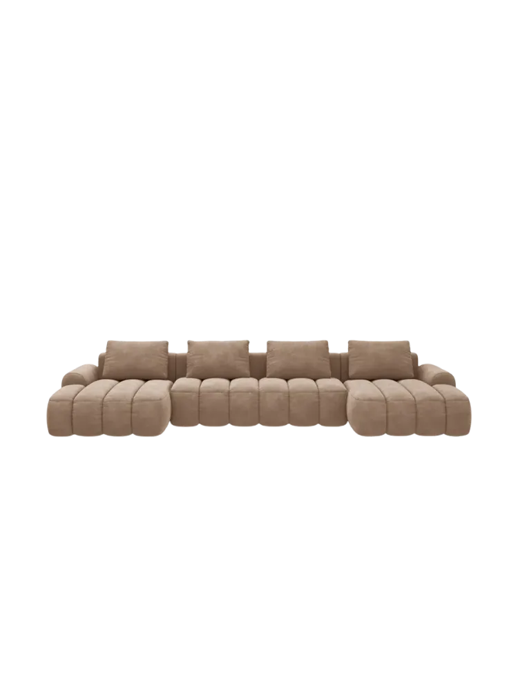 5-Sitzer Design Panorama-Sofa 