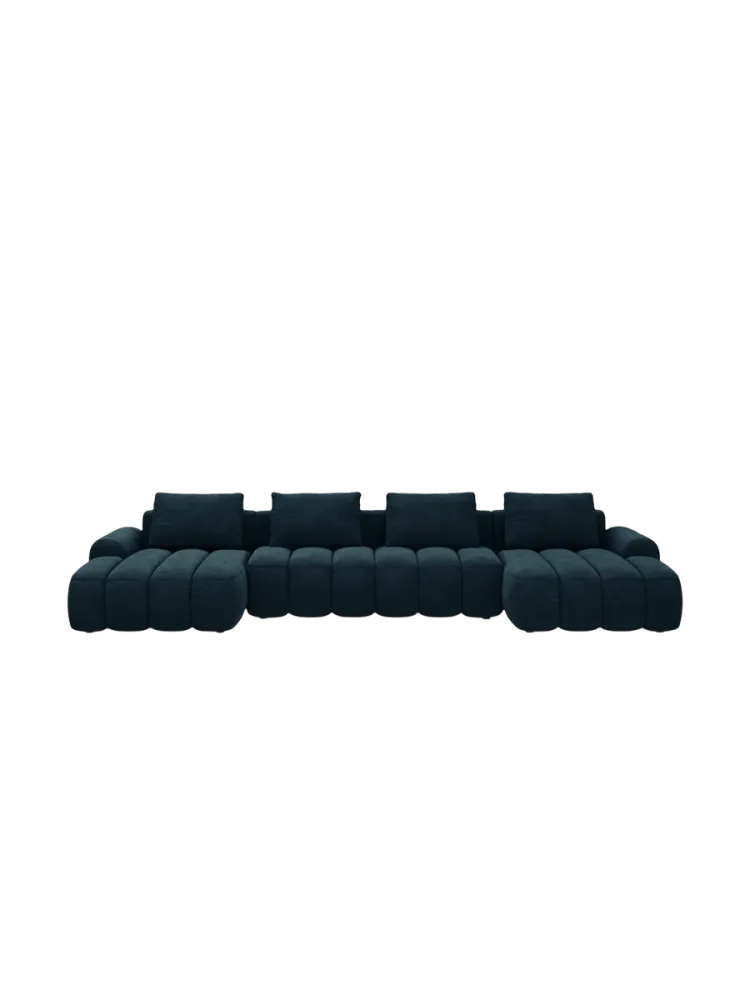 5-Sitzer Design Panorama-Sofa 
